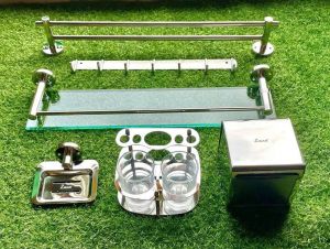 Bộ phụ kiện inox1 vít nổi ZINAN PKT06