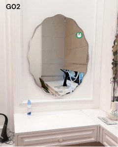 Gương phòng tắm 50x70cm tráng bạc phôi bỉ  cao cấp SEIDO 