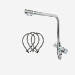 Vòi rửa bát 304 bóng nóng lạnh SEIDO VB3117