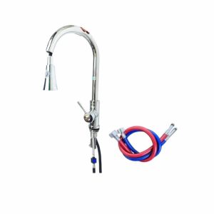 Vòi rửa bát 304 bóng nóng lạnh SEIDO VB3116