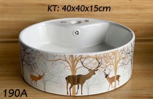 Chậu rửa mặt đặt bàn SEIDO 190A