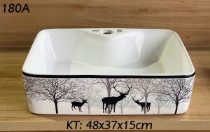 Chậu rửa mặt đặt bàn SEIDO 180A