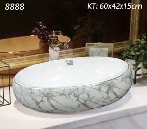 Chậu rửa mặt đặt bàn SEIDO 8888