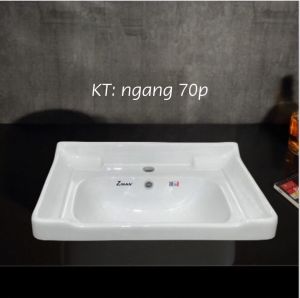 Chậu rửa mặt đặt tủ ZINAN CS70P