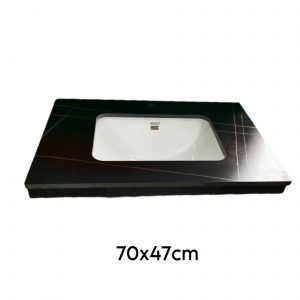 Bàn đá 1 tầng chậu âm SEIDO BĐ02