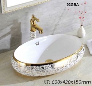 Chậu rửa mặt đặt bàn SEIDO 03GBA