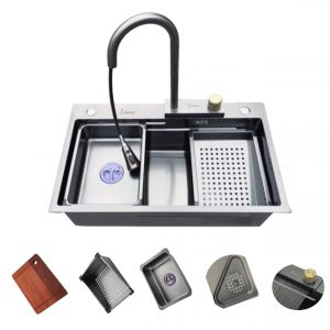 Chậu rửa inox đúc ZINAN NĐVN7545-1