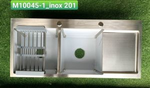 Chậu rửa inox đúc ZINAN M10045-1