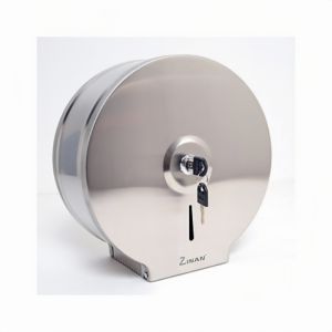 Hộp giấy vệ sinh có khóa tròn inox ZINAN