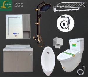 Combo thiết bị phòng tắm SEIDO S25