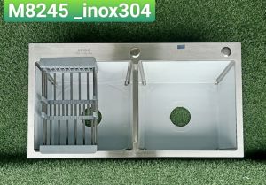 Chậu rửa inox đúc dày 3.2 ly SEIDO M8245